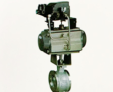 ZJHV 精小型氣動 V 型調節球閥